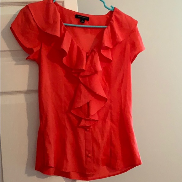 Banana Republic Tops - BR Blouse. Great Coral color! ❤️❤️ EUC